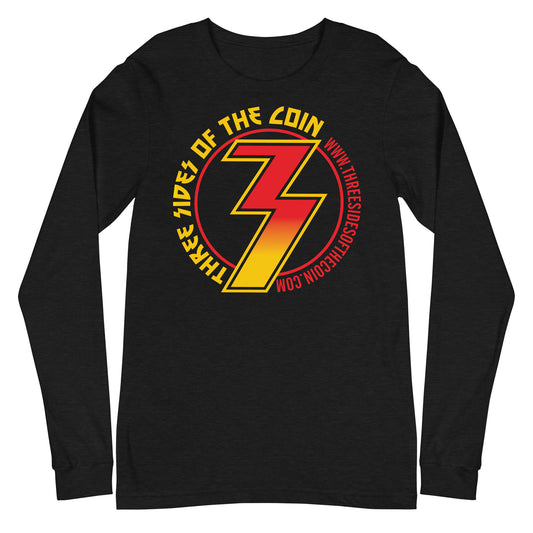 Three Sides Of The Coin Logo Long Sleeve