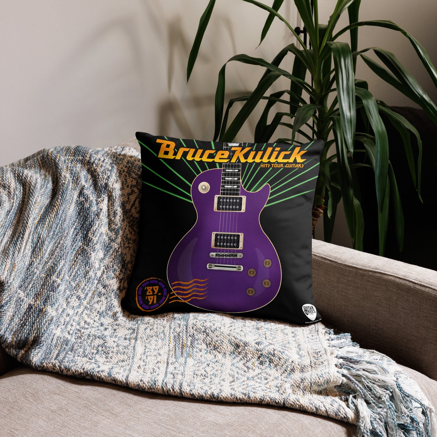 HITS Guitars Pillow