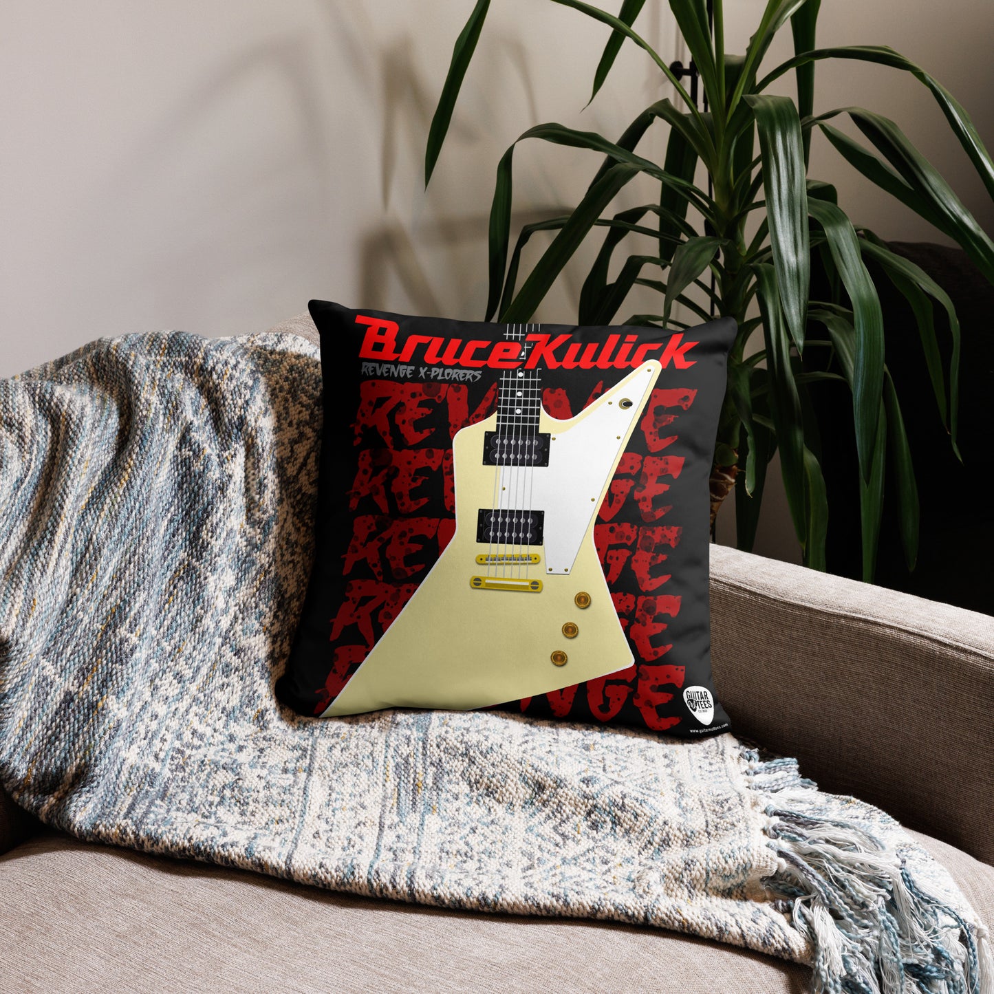 Revenge X-plorer Guitars Pillow