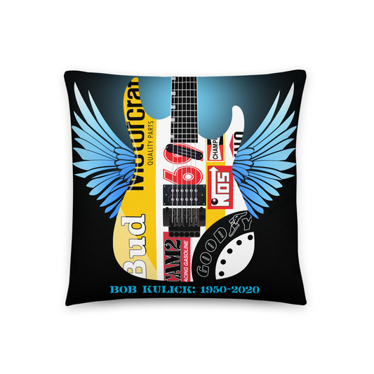 Bob Kulick Guitars Tribute Pillow