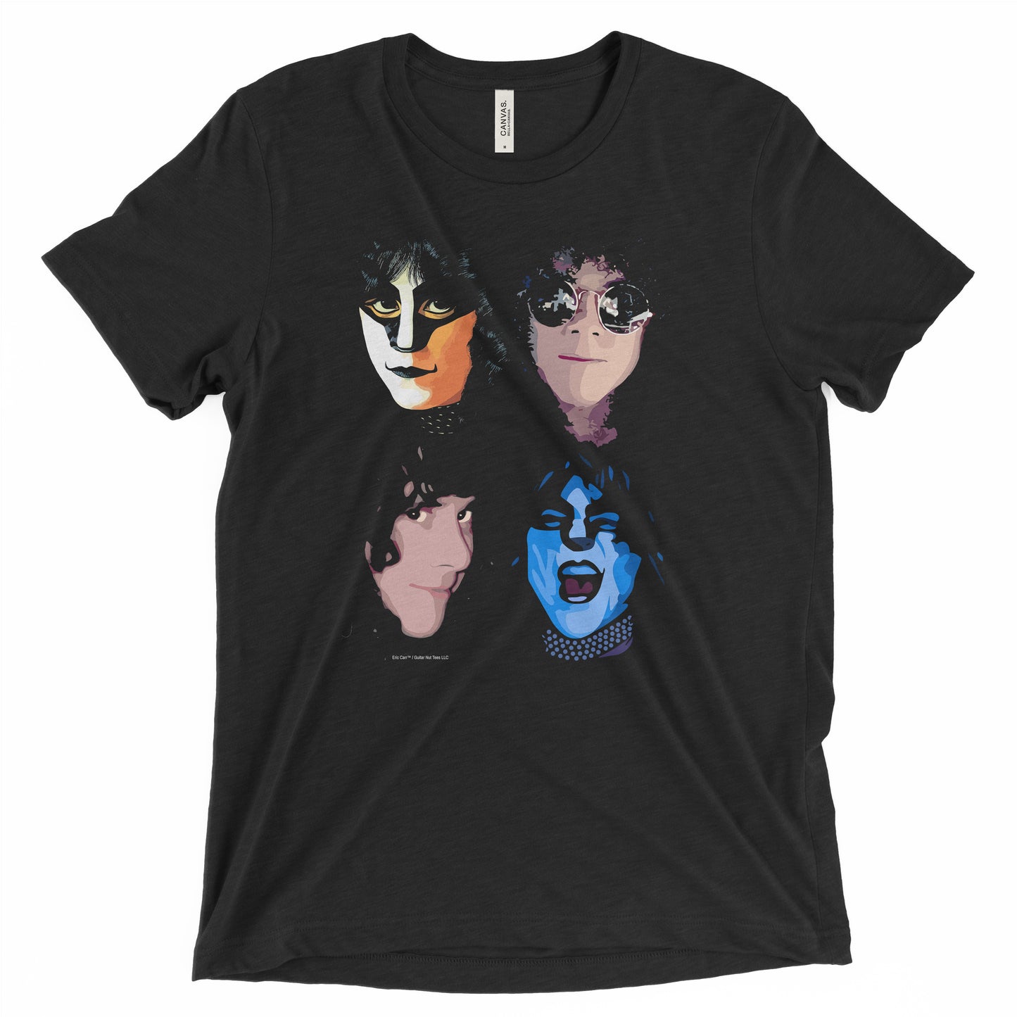 Eric Carr "4 Faces" Tee