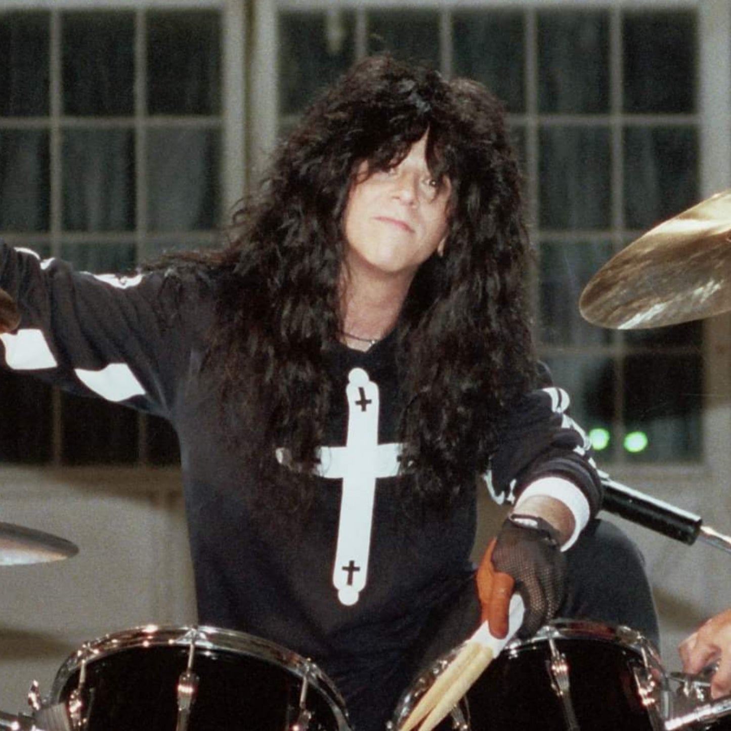 Eric Carr: God Gave Rock & Roll To You Long Sleeve Tee (white)