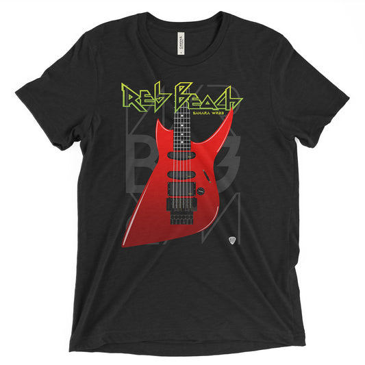 Reb Beach WRB-3 Red Guitar Tee
