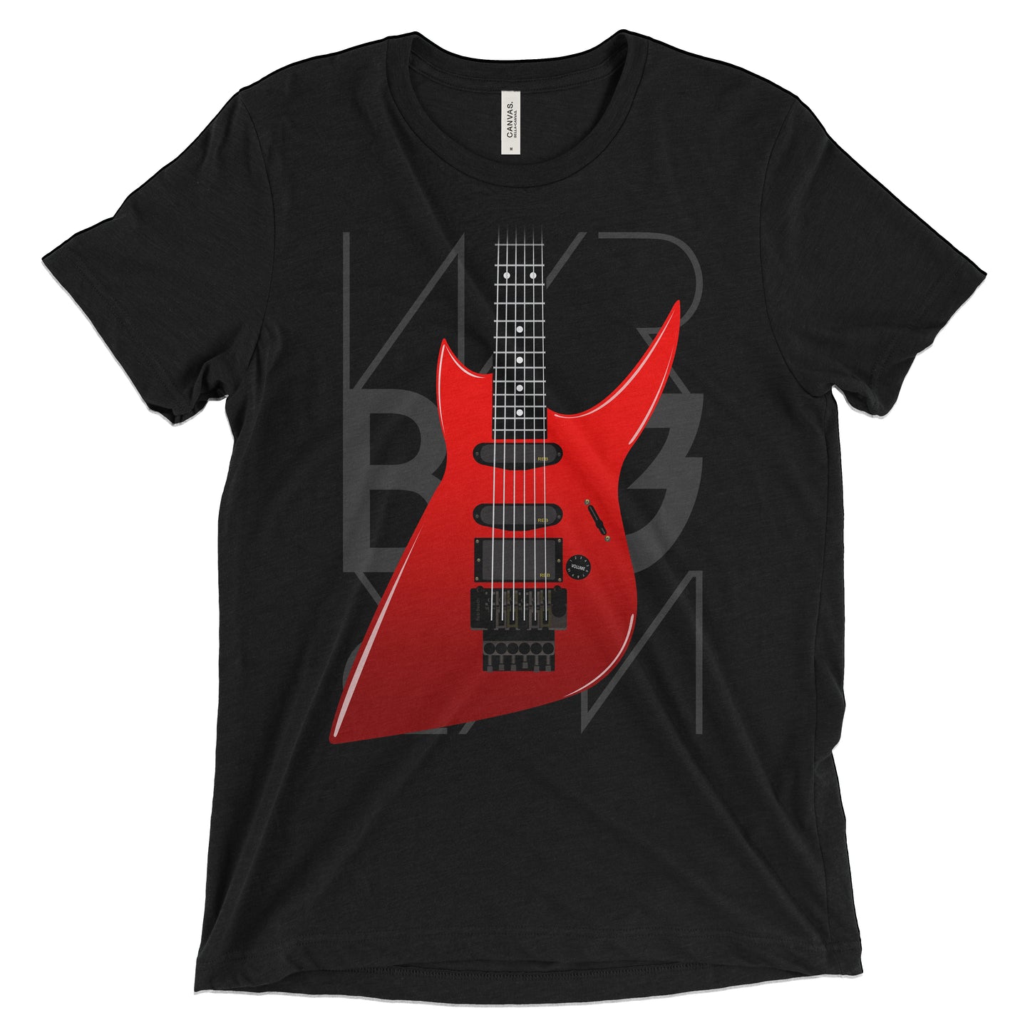 WRB-3 Red Guitar Tee