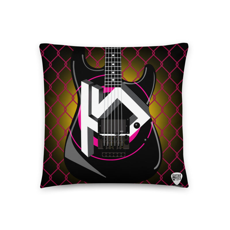 Bullseye / TS Logo Guitars Pillow