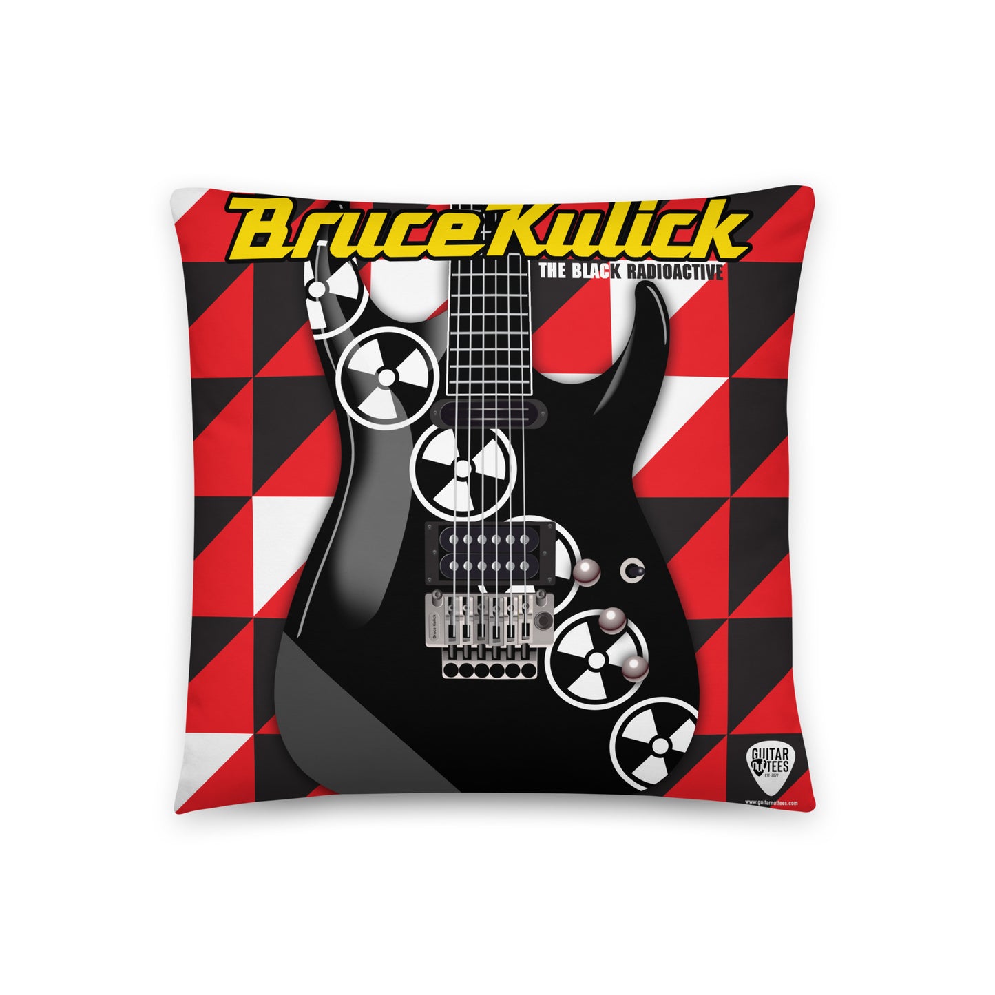 Radioactive Guitars Pillow