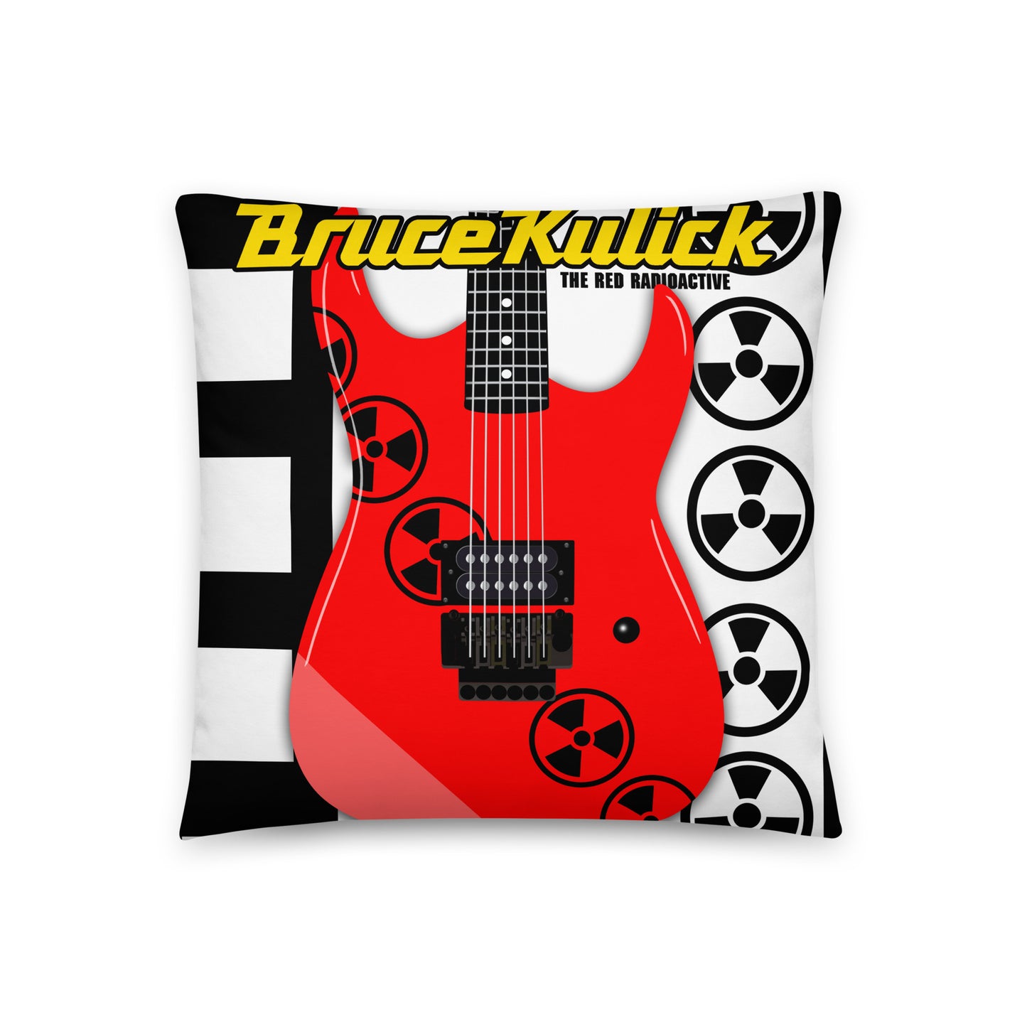 Radioactive Guitars Pillow