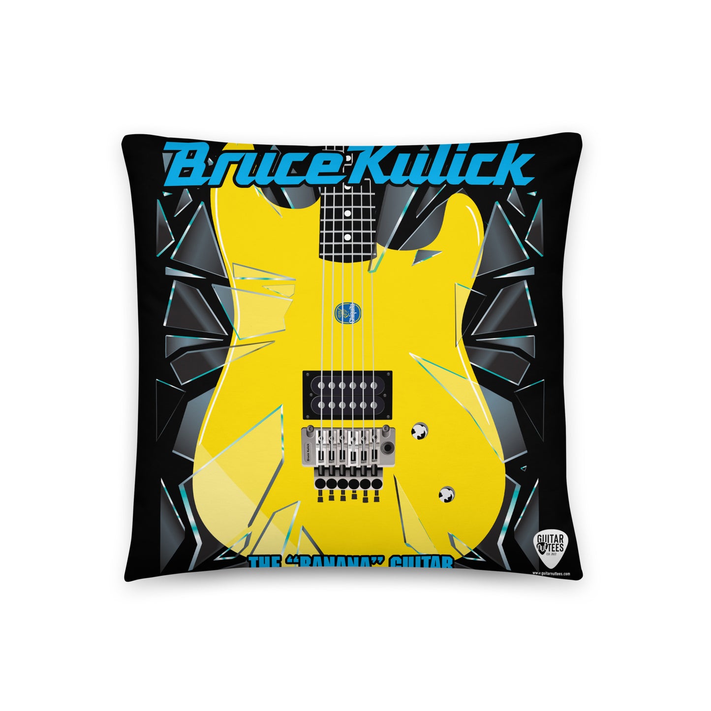 Banana Guitar Pillow