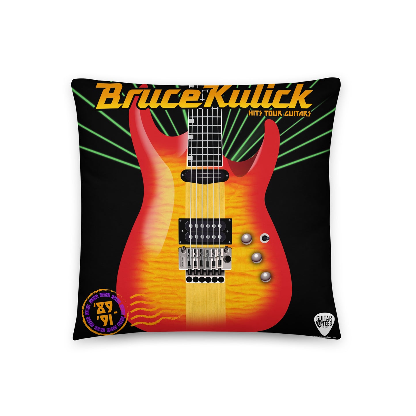 HITS Guitars Pillow