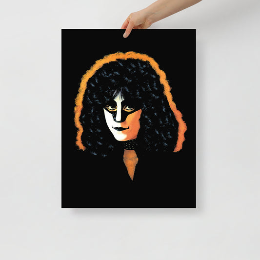 Eric Carr Solo LP 18x24 Luster Poster