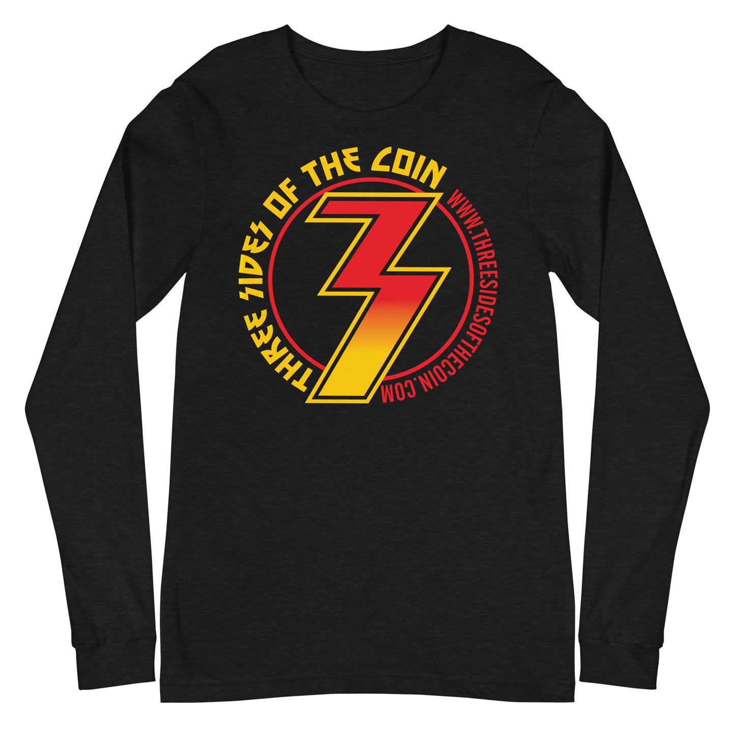Three Sides Of The Coin Logo Long Sleeve