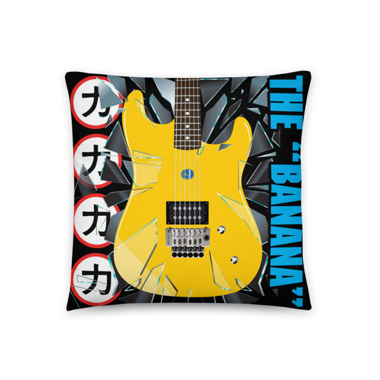 Banana Guitar Pillow