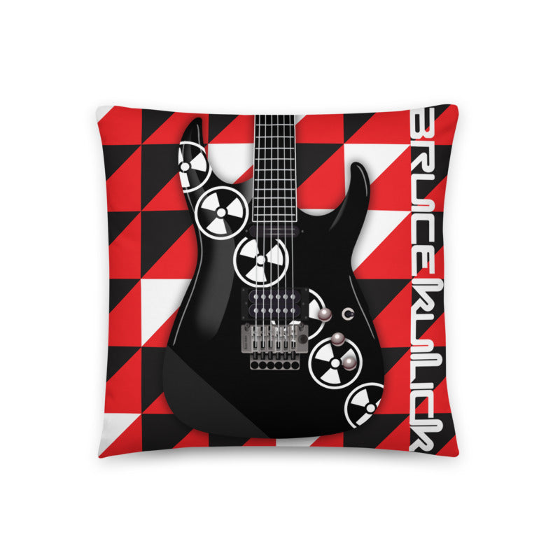 Radioactive Guitars Pillow
