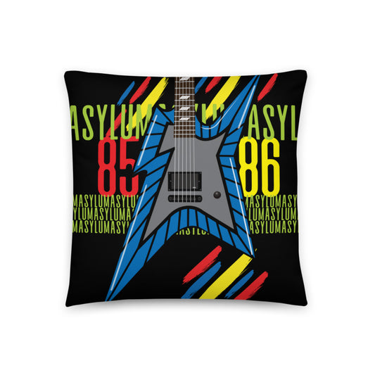 Blue Ironbird Guitar Pillow